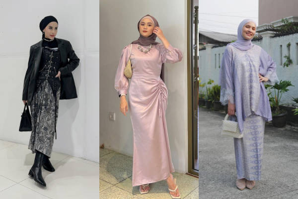 9 Busana Kondangan Simple Hijab Casual, Bisa Pakai Celana