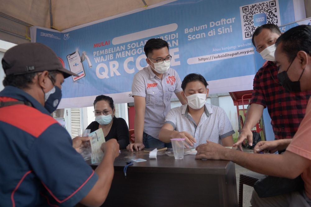 Pertamina Mulai Terapkan Penggunaan QR Code di SPBU Sulawesi Utara