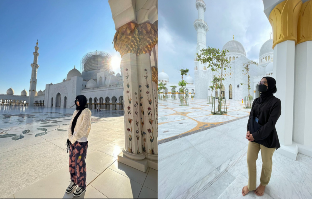 Kpopers Wajib Tahu! Berfoto Ala Jennie BLACKPINK di Masjid Solo