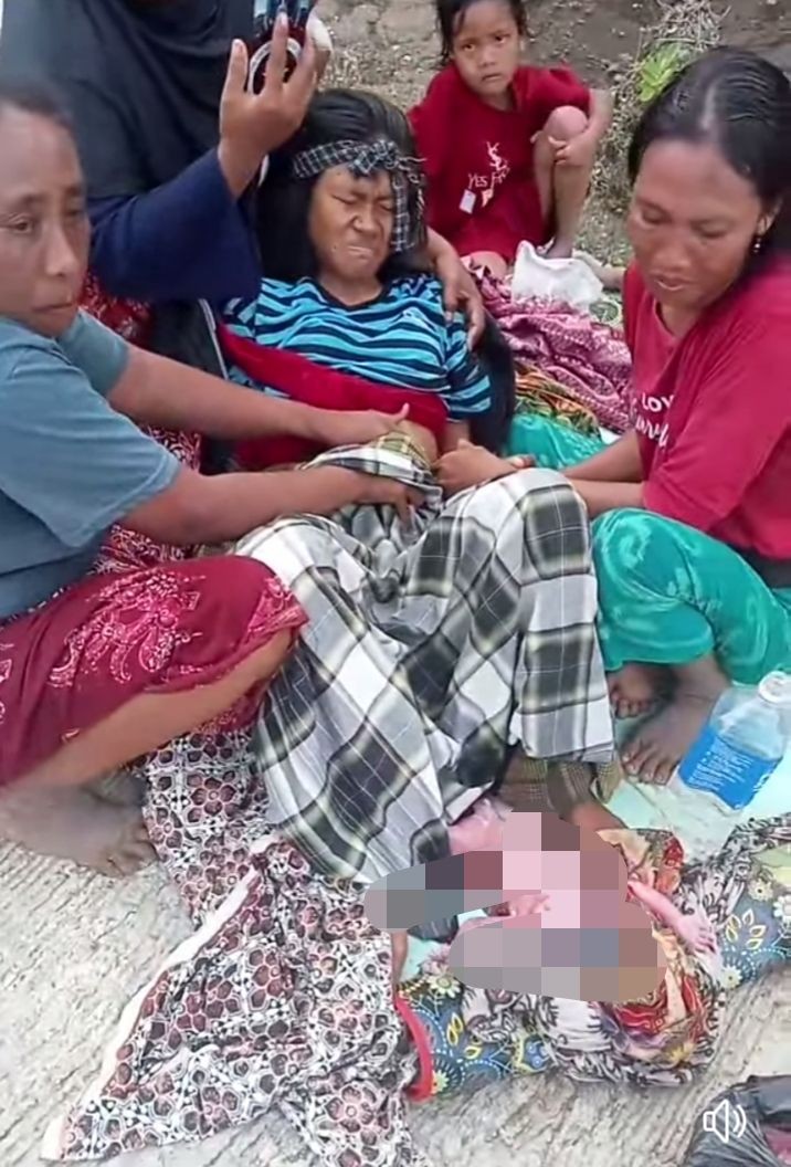 Dikes NTB Turun ke Lokasi Ibu Melahirkan di Jalanan, Akses Cukup Sulit