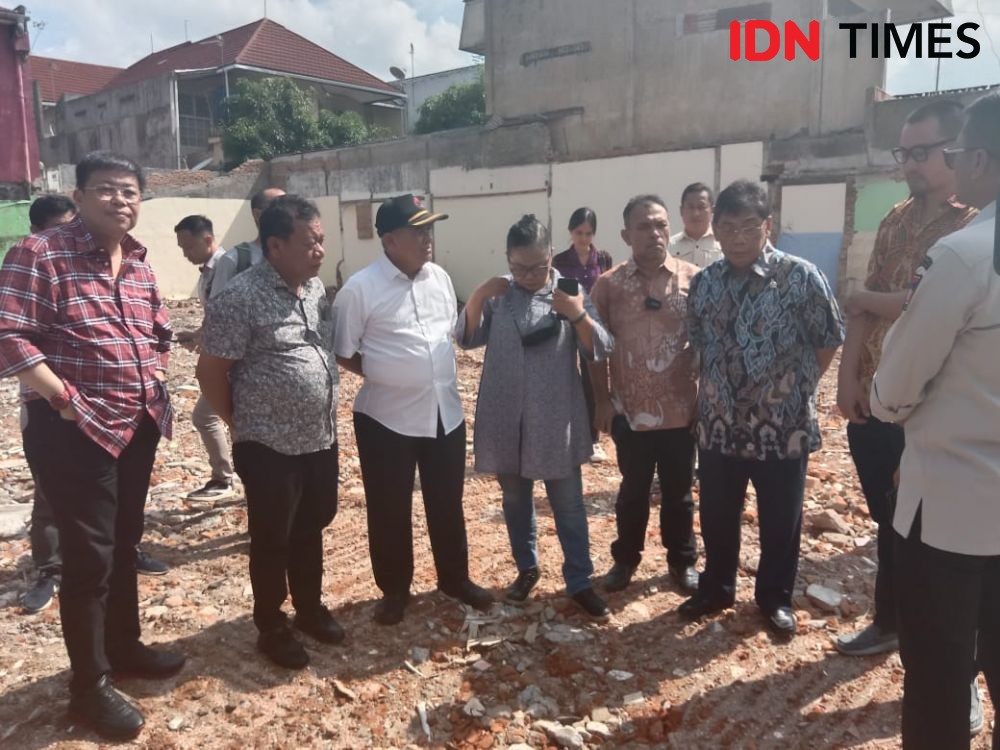 Rumah Singgah Bung Karno di Padang Sudah Rata dengan Tanah