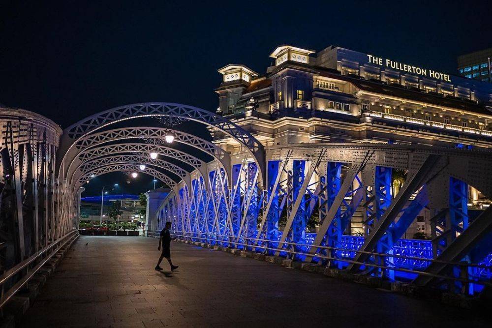 Jembatan Cantik Di Singapore River, Asyik Buat Refreshing