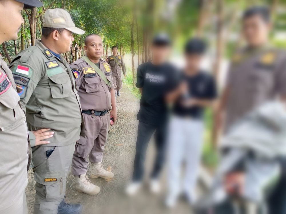 Bolos, 35 Pelajar Ditangkap Satpol PP Kabupaten Tangerang