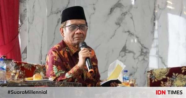 Mahfud Dorong Masjid Tak Digunakan Politik Praktis