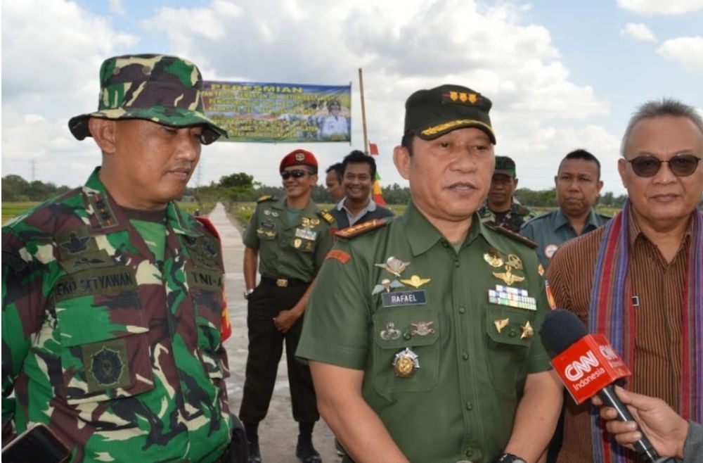 Panglima TNI Resmi Lantik Rafael Granada Jadi Danpaspampres