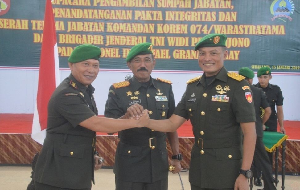 Panglima TNI Resmi Lantik Rafael Granada Jadi Danpaspampres