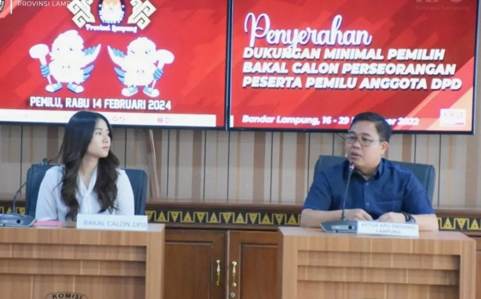5 Balon DPD RI Dapil Lampung Tidak Memenuhi Syarat Verifikasi Faktual