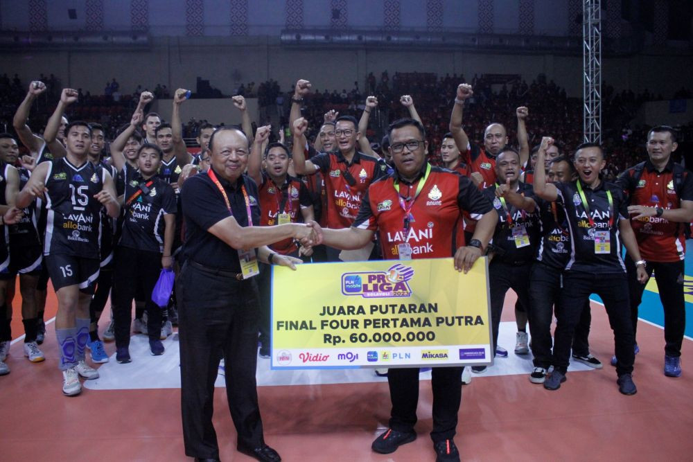 Jakarta LavAni Juara Putaran Pertama Babak 4 Besar Proliga 2023, Jos! 