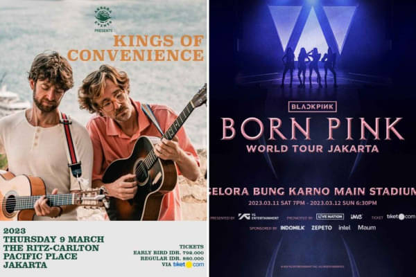 13 Konser Dan Festival Musik Di Maret 2023, Bertabur Bintang