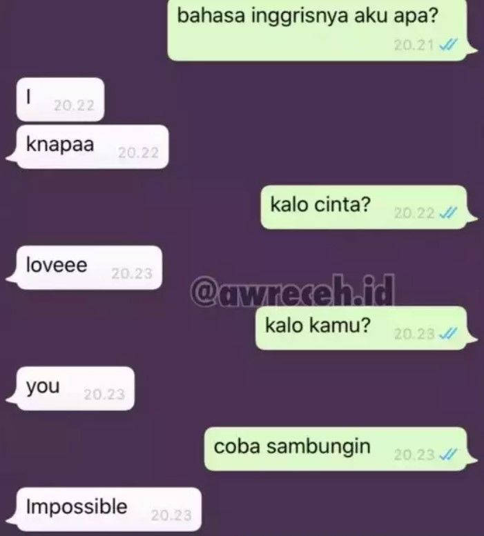 10 Chat Niatnya Gombal Ini Ending-nya Gak Sesuai Harapan