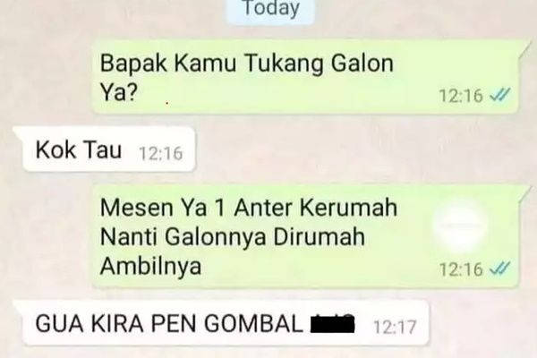 10 Chat Niatnya Gombal Ini Ending-nya Gak Sesuai Harapan