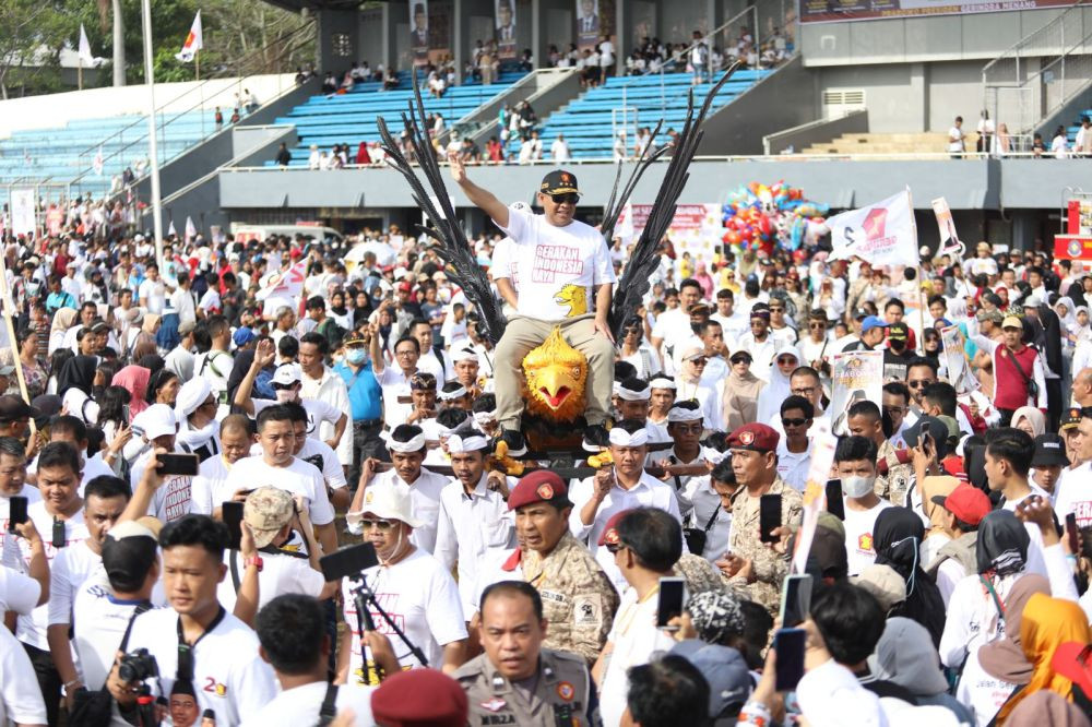 Pesta Rakyat, Gerindra Lampung Bagikan Rumah, Umrah dan 15 Sapi