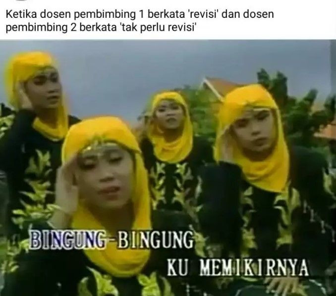 10 Meme Lika Liku Nyusun Skripsi Buat Mahasiswa Akhir