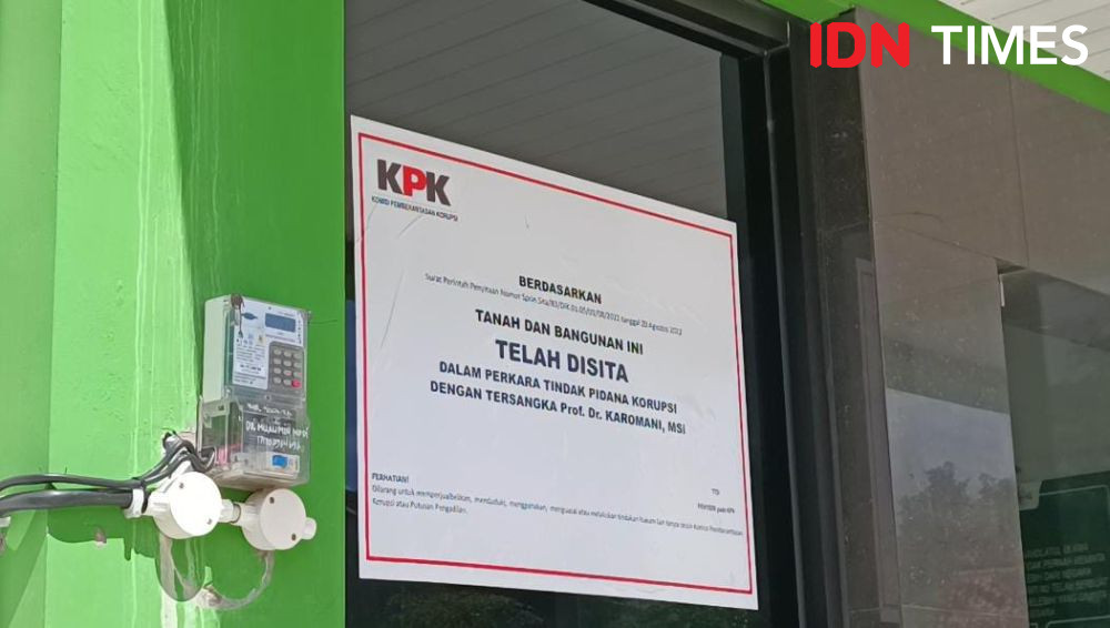 KPK Sita Gedung Lampung Nahdiyin Center Milik Eks Rektor Unila