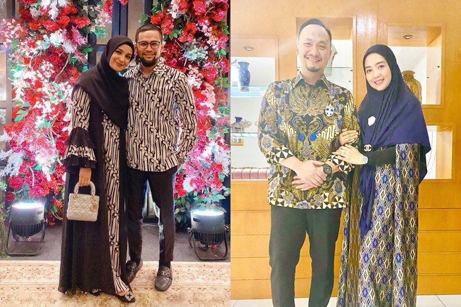 Adu Gaya Kondangan Hijab Shireen Sungkar Vs Nuri Maulida