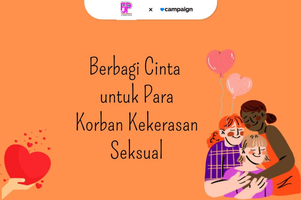 FJPI Lampung Aksi Kampanye Digital Peduli Korban Kekerasan Seksual