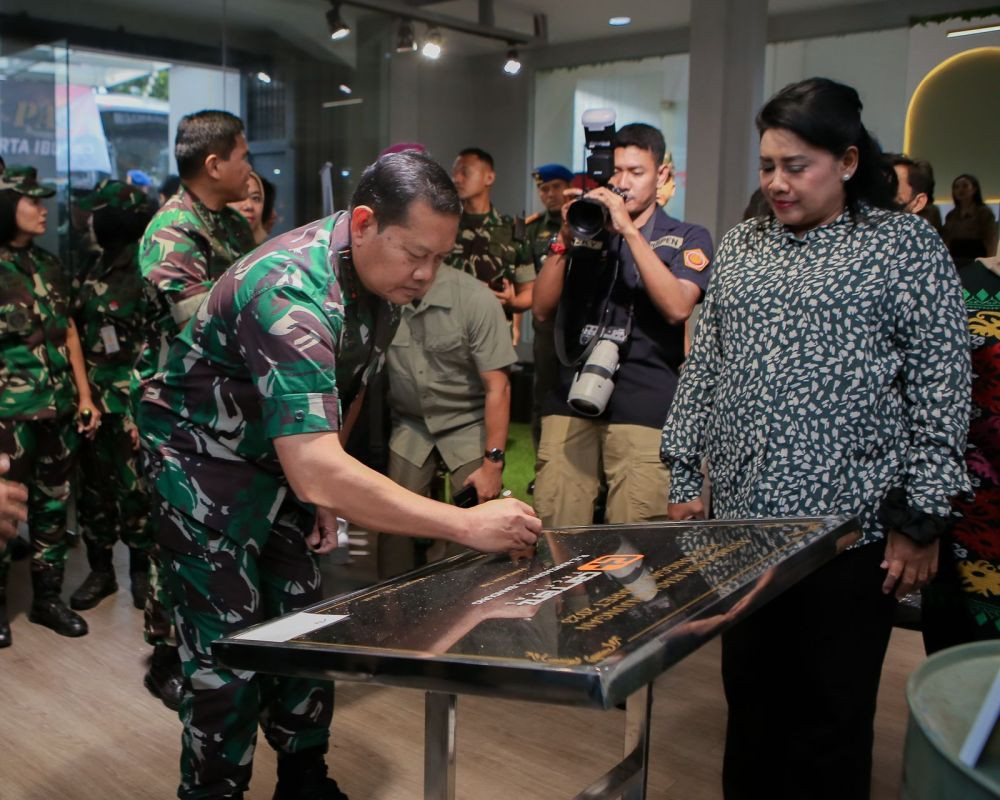 Panglima TNI Dukung Brand Lokal Penuhi Perlengkapan Prajurit