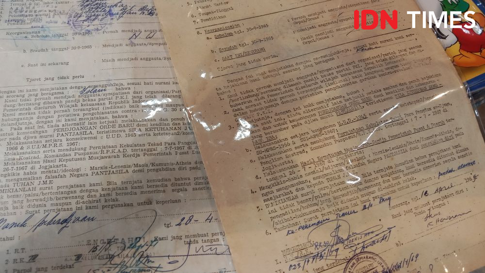 Surat Bebas Tapol G30S Dijual Murah di Semarang, Selembar Cuma Rp40 Ribu