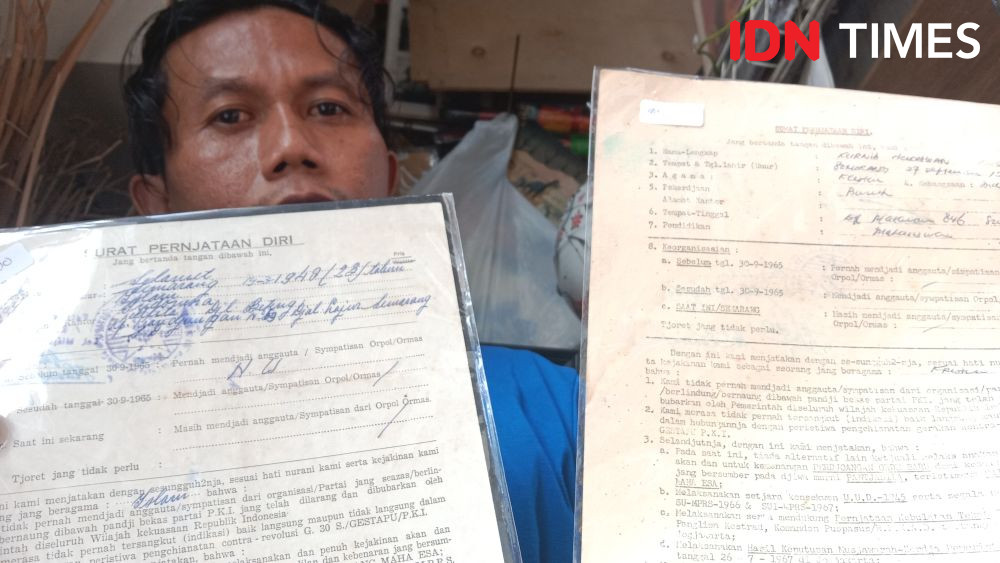 Surat Bebas Tapol G30S Dijual Murah di Semarang, Selembar Cuma Rp40 Ribu