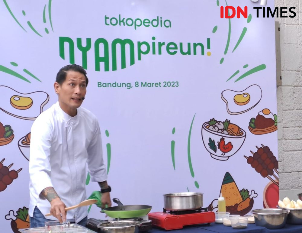 Jangan Cuma Konten, Chef Juna Imbau UMKM Bandung Fokus Rasa Makanan