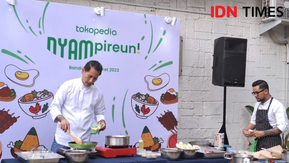 Jangan Cuma Konten, Chef Juna Imbau UMKM Bandung Fokus Rasa Makanan