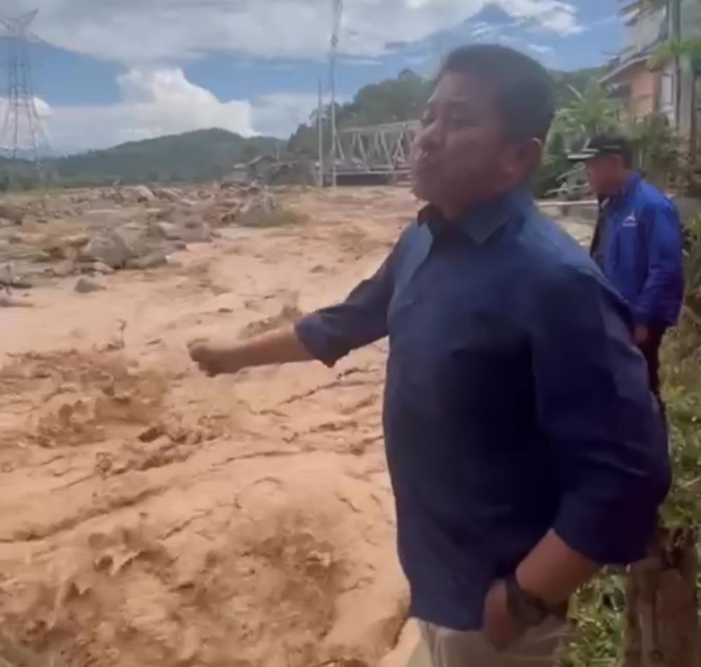 Sungai Musi Keruh Akibat Banjir, Produksi PDAM Palembang Terganggu