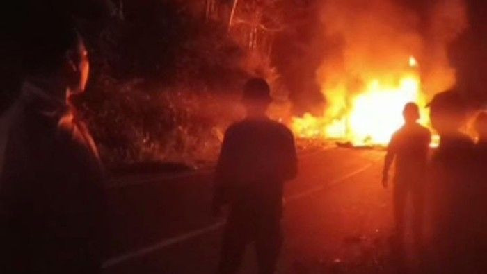 Kecelakaan di Jalan Trans Sulawesi Minsel, 4 Orang Meninggal