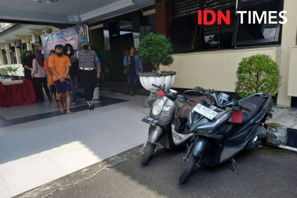 Puluhan Kali Mencuri Motor, Polresta Sleman Tangkap 2 Orang