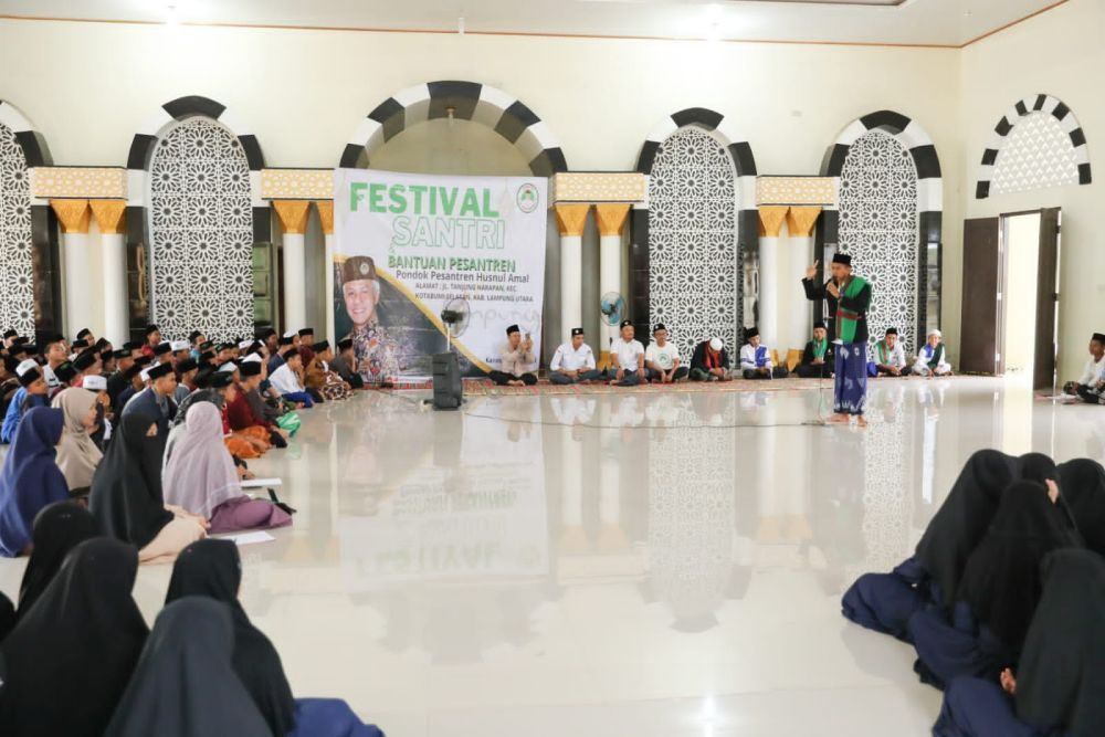 Jelang Ramadan, Santri Dukung Ganjar Gelar Festival dan Cek Kesehatan