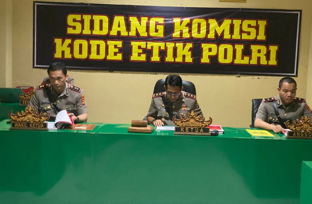Polisi Terlibat Pencurian Motor di Bandar Lampung Resmi Dipecat
