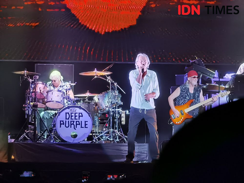 Jokowi dan Iriana di Konser Deep Purple, Nonton Sampai Akhir! 