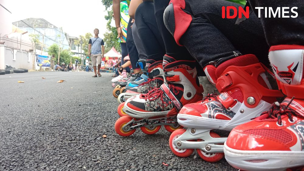 Lilac Audiensi ke Dispora Lampung, Komitmen Cetak Atlet Sepatu Roda