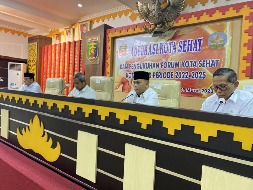 Metro Kukuhkan Forum Sehat, Rencanakan jadi Kota Sehat 2023