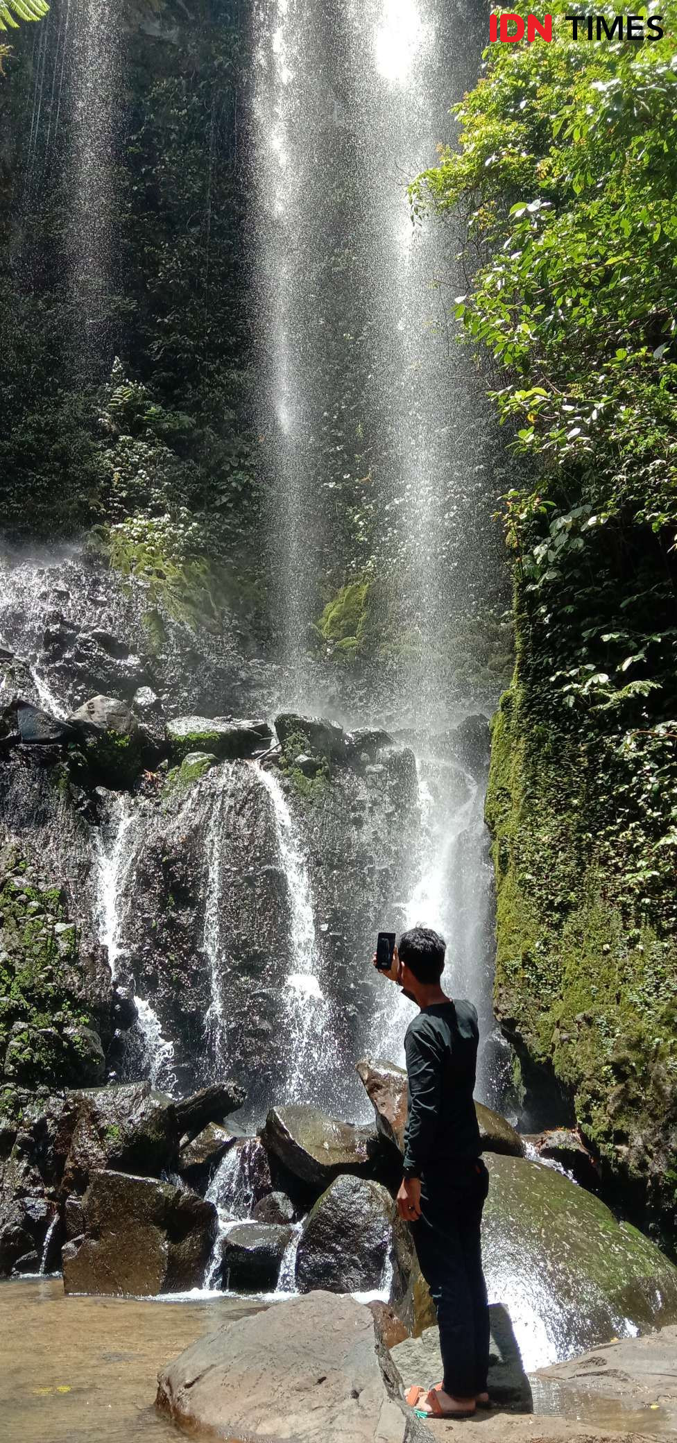 Air Terjun Aik Kelep, Surga Tersembunyi yang Ada di Lombok Barat