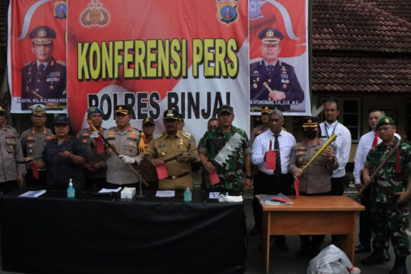 215 Orang Terciduk Razia di Binjai, Dari Pelajar hingga Pasangan Mesum