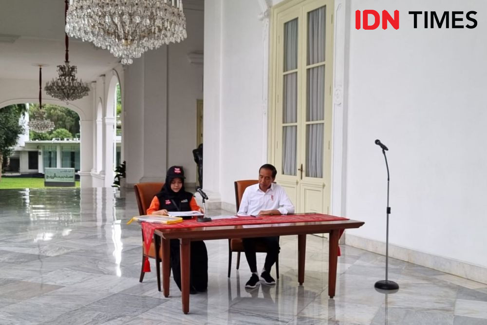 Resmi! Jokowi Dan Iriana Terdaftar Sebagai Pemilih Pemilu