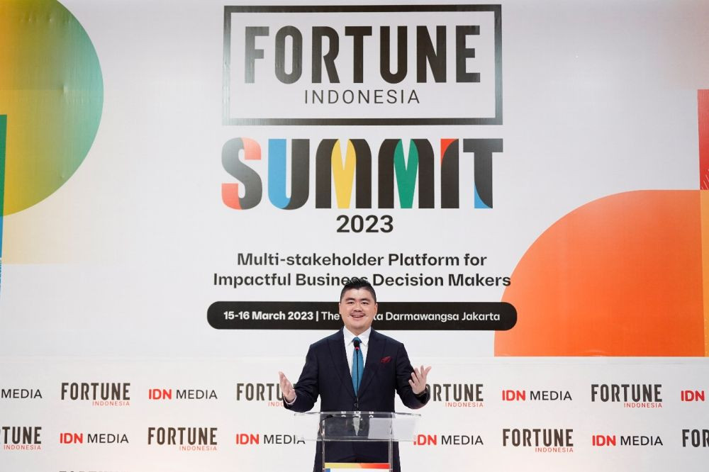 Winston Utomo Media Buka Fortune Indonesia Summit 2023