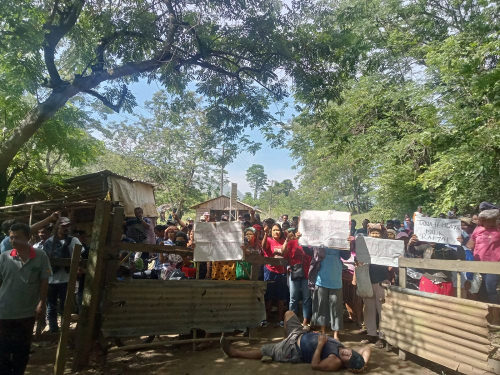 Masyarakat Adat Mbalmbal Petarum Digusur, Bupati: Gak Ada Tanah Ulayat