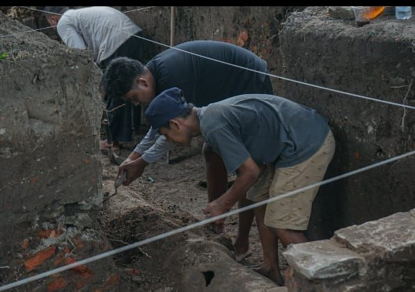 Benteng dan Saluran Air Kuno Ditemukan di Museum Pleret Bantul 