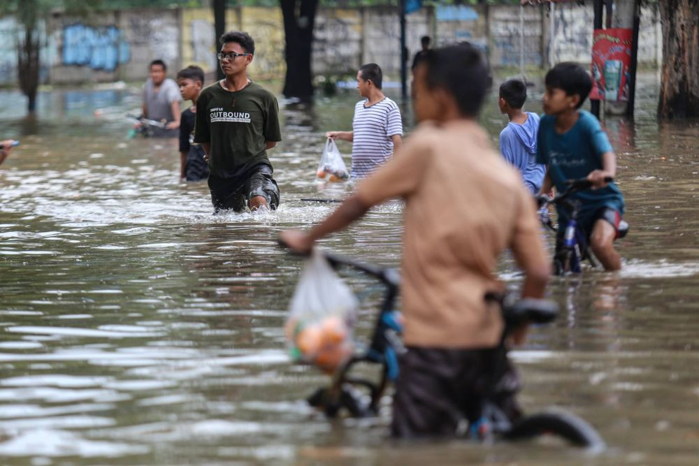 Ribuan KK di Kabupaten Tangerang Terdampak Banjir
