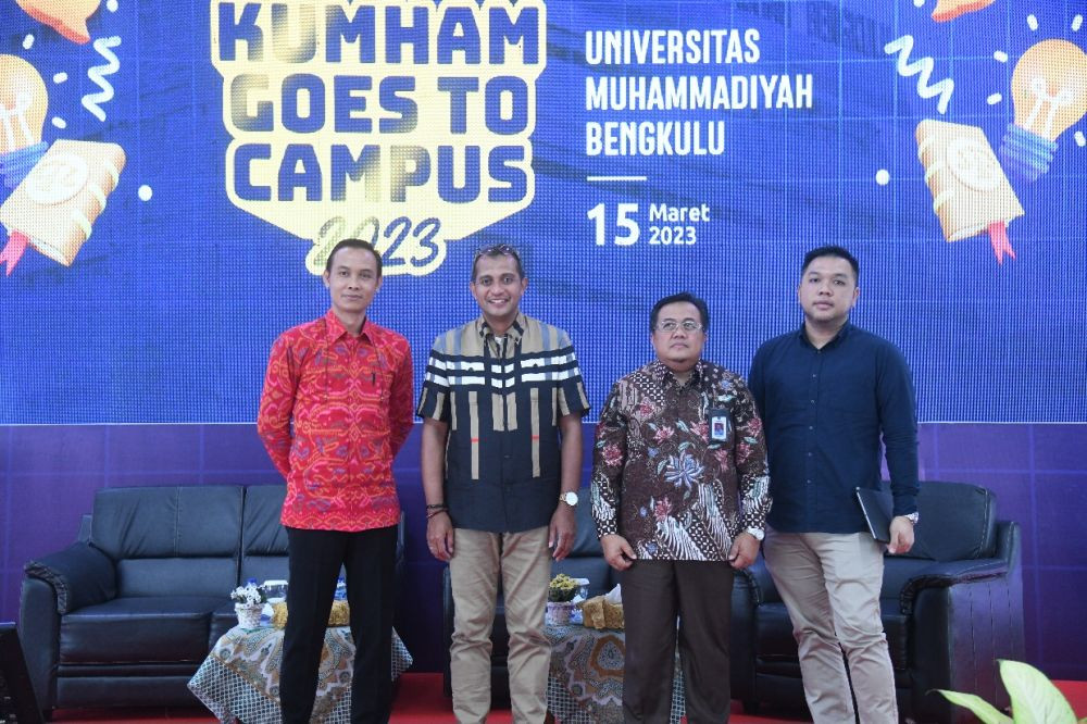 Kumham Goes to Campus Sosialisasikan KUHP dan Perlindungan HAKI  