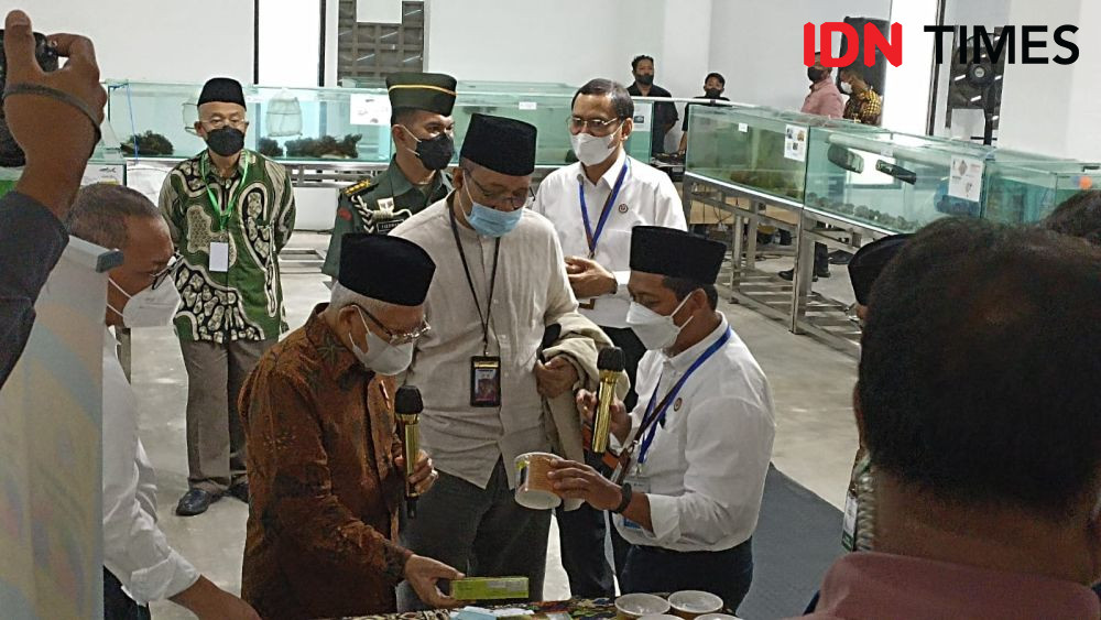 Wapres Resmikan Pusat Riset Produk Halal Berbasis Maritim di Lombok