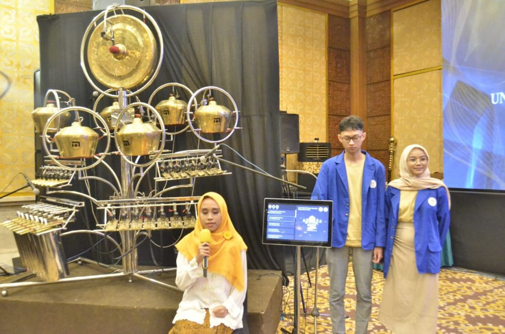 Perkenalkan Guys! Ini Dia Robot Gamelan Karya Mahasiswa Udinus, Bisa Main 24 Jam