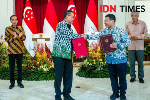 Kembangkan IKN Jadi Kota Layak Huni, OIKN MoU dengan CLC Singapura
