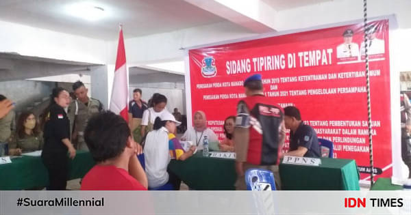 Buang Sampah Sembarangan Di Manado Bisa Kena Denda