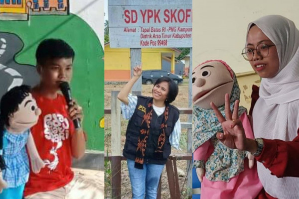 Kisah Pendongeng di Lampung, Kenalkan Dongeng dengan Cara Kreatif