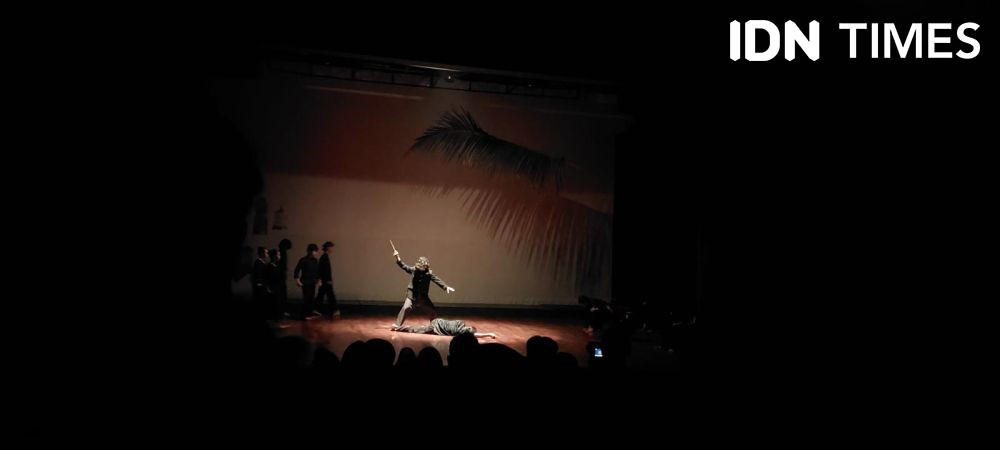 Teater Dajang Rindoe UKMBS Unila, Cerita Rakyat Dikemas Modern 