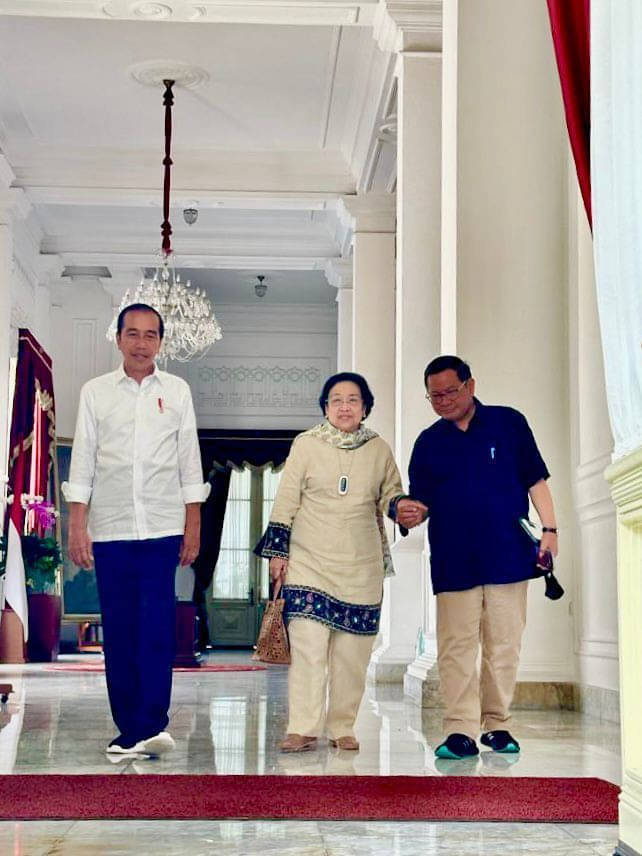 Megawati Tiga Jam Temui Jokowi Di Istana, Ini Yang Dibahas