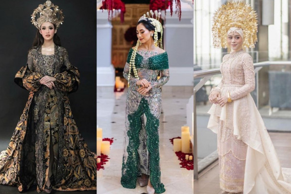 9 Inspirasi Kebaya Panjang Menyerupai Dress, Bikin Gayamu bak Ratu