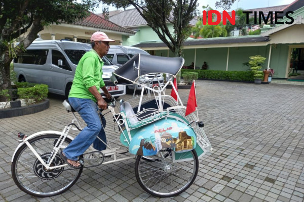 Becak Listrik Diharapkan Meluncur di Jalanan Jogja Tahun Depan